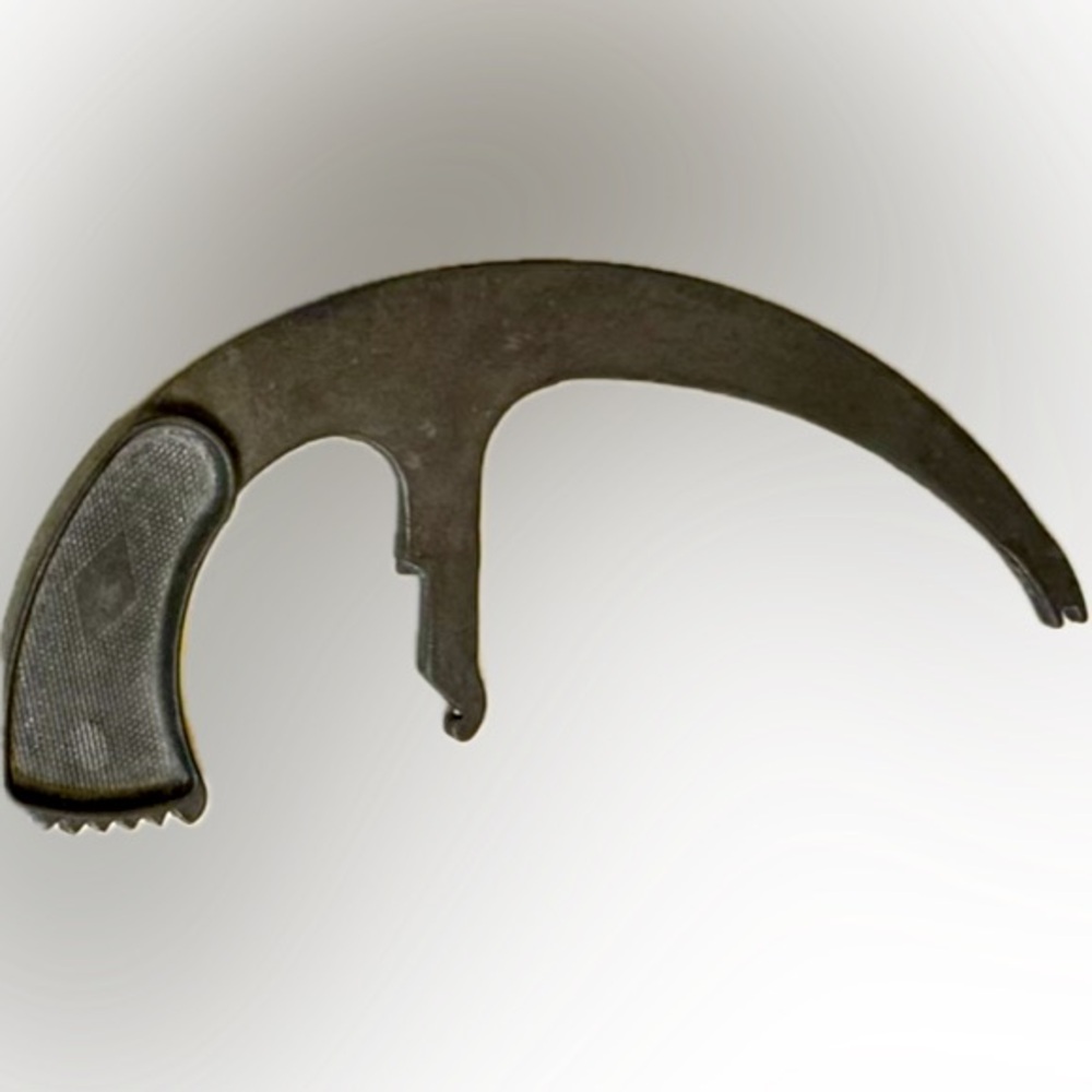 VTG RARE 1950s MH HORNSBY ALUMINUM MEAT BONE SAW HANDLE NO BLADE AARDVARK STYLE